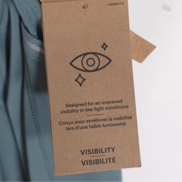 asics Women’s Cold Weather 2-PKT Leggings Visibility 2 Pockets Size XS/TP - Picture 9 of 10